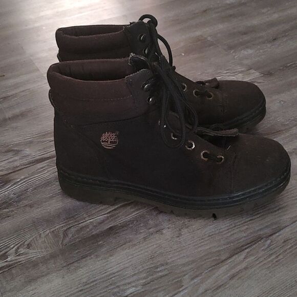 Vintage Timberland men\'s brown boots Sz 8 main image 6